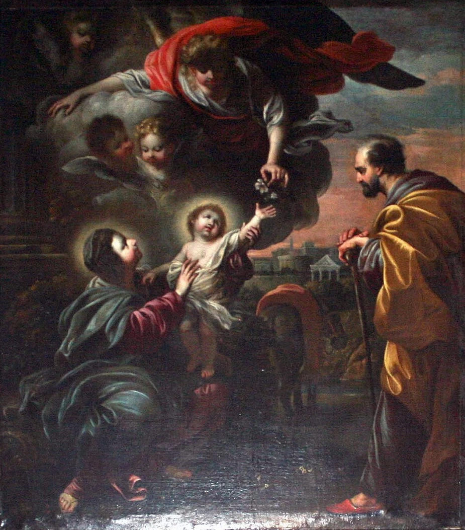 Riposo durante la fuga in Egitto - Chiesa degli Agostiniani a Marsiglia
